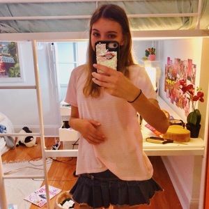 american eagle striped shirt